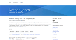 Desktop Screenshot of nathanpjones.com